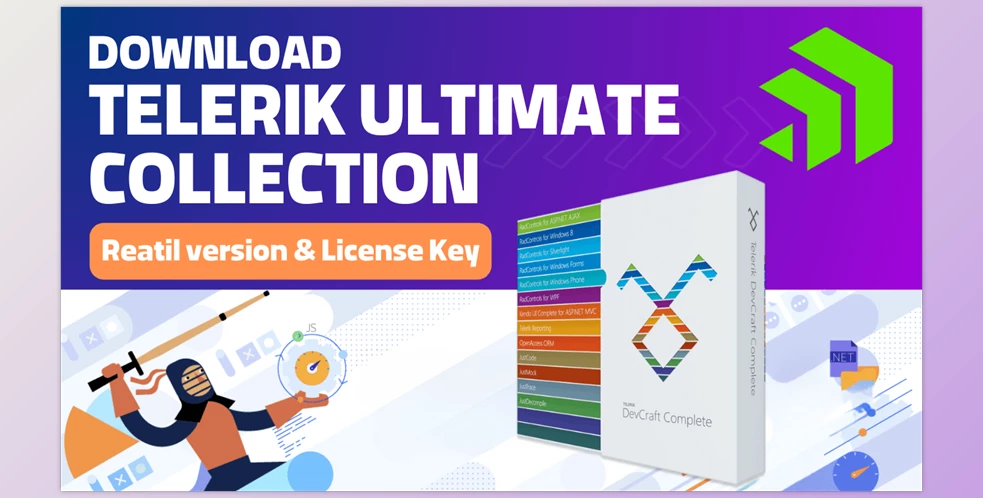 Progress Telerik Ultimate Collection 2025 Q2 (16 Jul 2025) Nuget Packages Retail Version & License Key 开发工具包080628