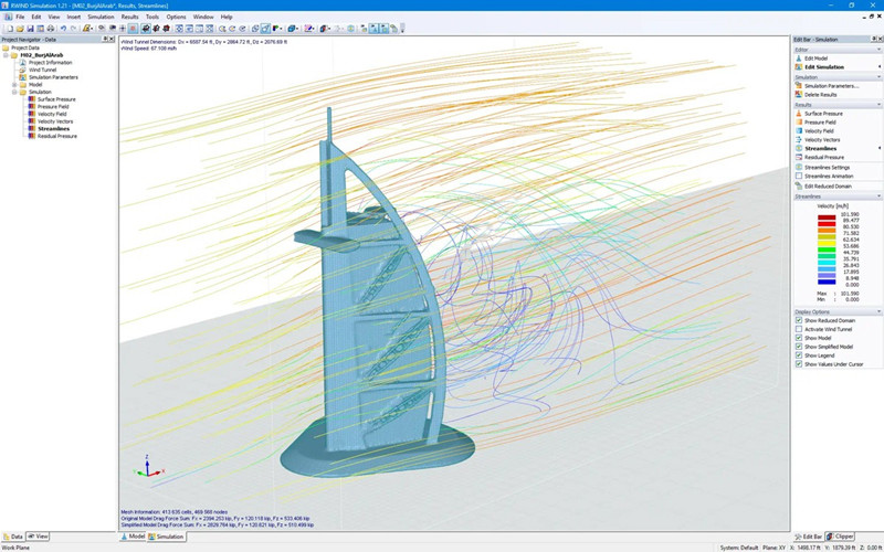 Dlubal RWIND Simulation Pro 2024 v3.02.0170 常规结构风荷载工具 011399