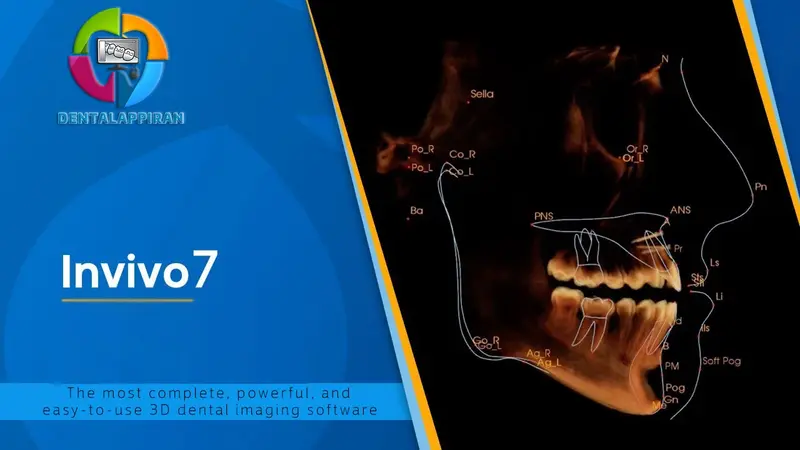 Invivo 7.2 一机一码授权版医学图像文件的软件应用程序InVivo Dental060699