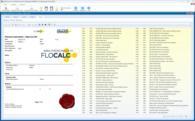 Kelton Engineering FLOCALC.net v2.3.1.0 授权版测量工程师技术人员工具集060718