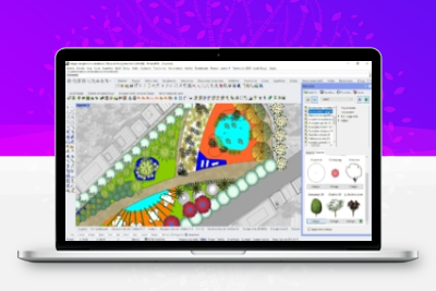 RhinoLand Land Design 6.2 for Rhino 7 and 8 Activator 景观设计的完美解决方案
