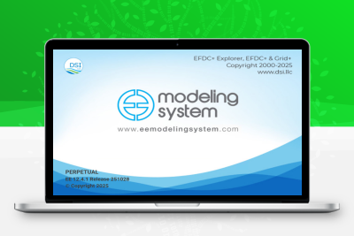 EEMS 12.4 加密狗版(EFDC+ Explorer 12.4.1 and Grid+ 1.2)软件 地表水建模 分析处理系统 流体动力学模型的网格生成工具