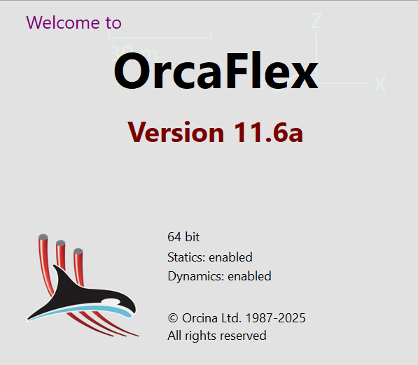 OrcaFlex 11.6a 加密狗版 海洋系统动力学软件Orcina海洋结构的力学性能及安装等过程仿真模拟工具060971